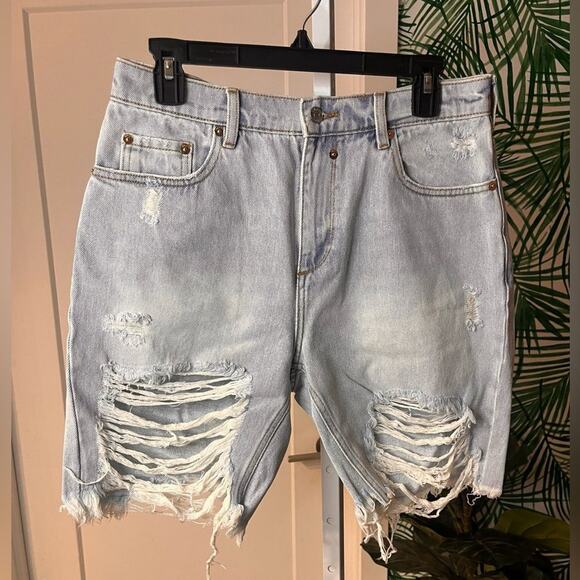 NWT SER.O.YA Jack Vintage Straight Shorts Sz 30 - Picture 10 of 13